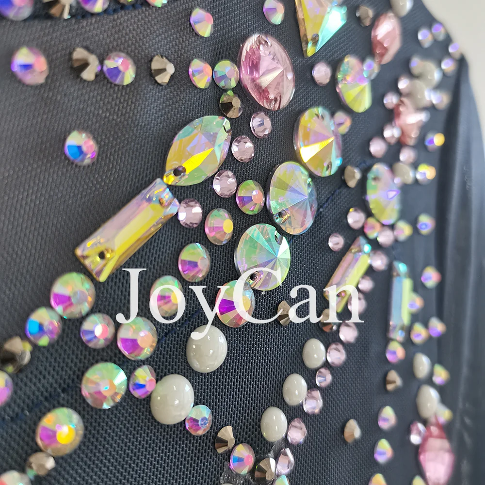 JoyCan 新デザインプロフェッショナル素敵なアイススケートドレス弾性メッシュスカート子供のためのシャーリングインセット BD7105