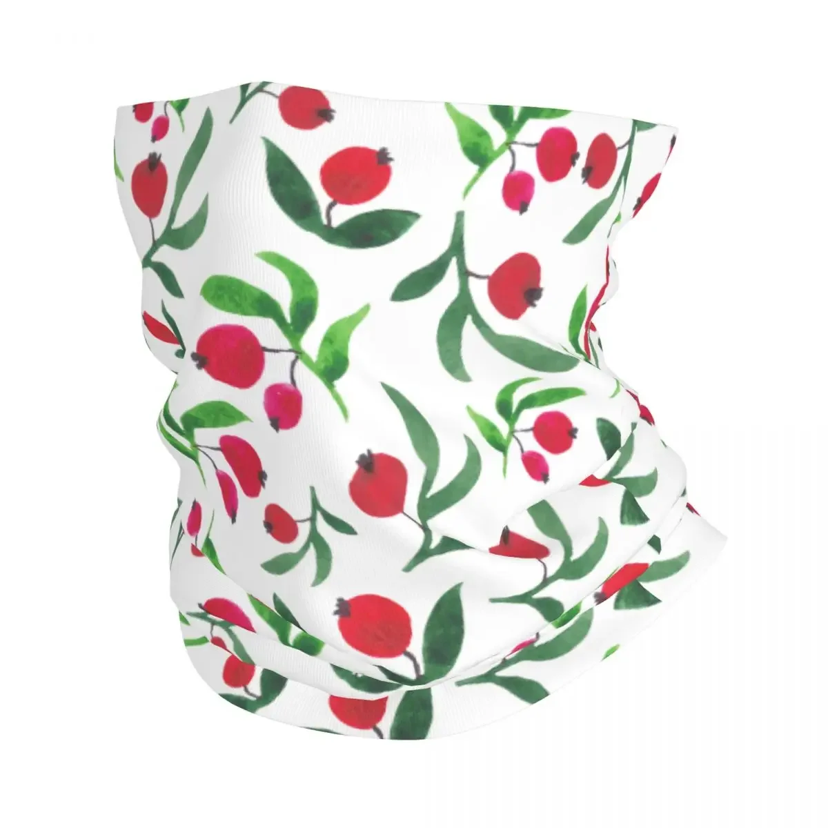 Cherry Fruit Cute Fashion Bandana Neck Cover Printed Balaclavas Wrap Scarf Multi-use Headwear Fishing Unisex Adult Winter