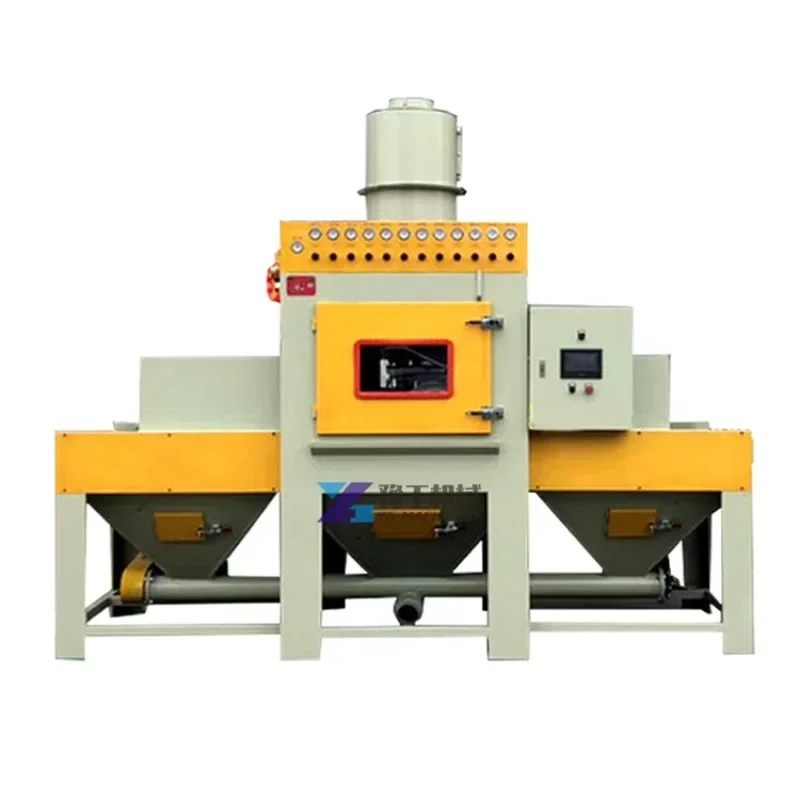 Conveying Automatic Sandblasting Machine Dry Sand Blasting Machine Rotary Sand Blasting Machine