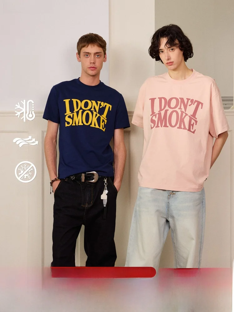 

Летняя футболка Done Summer Dopane ort Sve свободного кроя с принтом логотипа, защита от ультрафиолета, уличный стиль, хлопок, молодежная мода