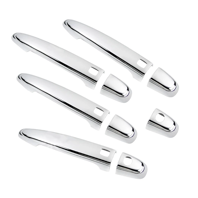 1 Set Exterior Door Handle Cover Trim Fit For Lexus LS430 Sedan 2001 2002 2003 2004 2005 2006 Chrome Style