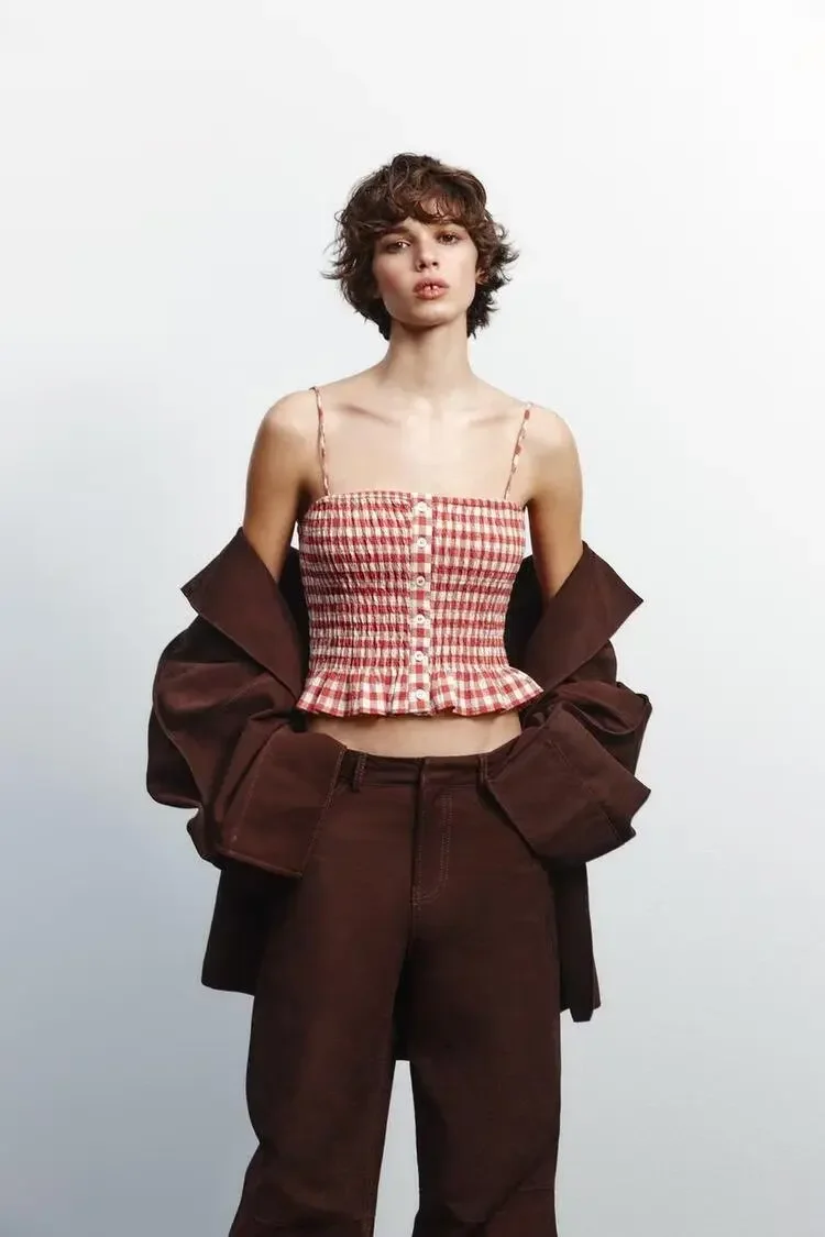 Новый модный женский летний костюм из 2 предметов