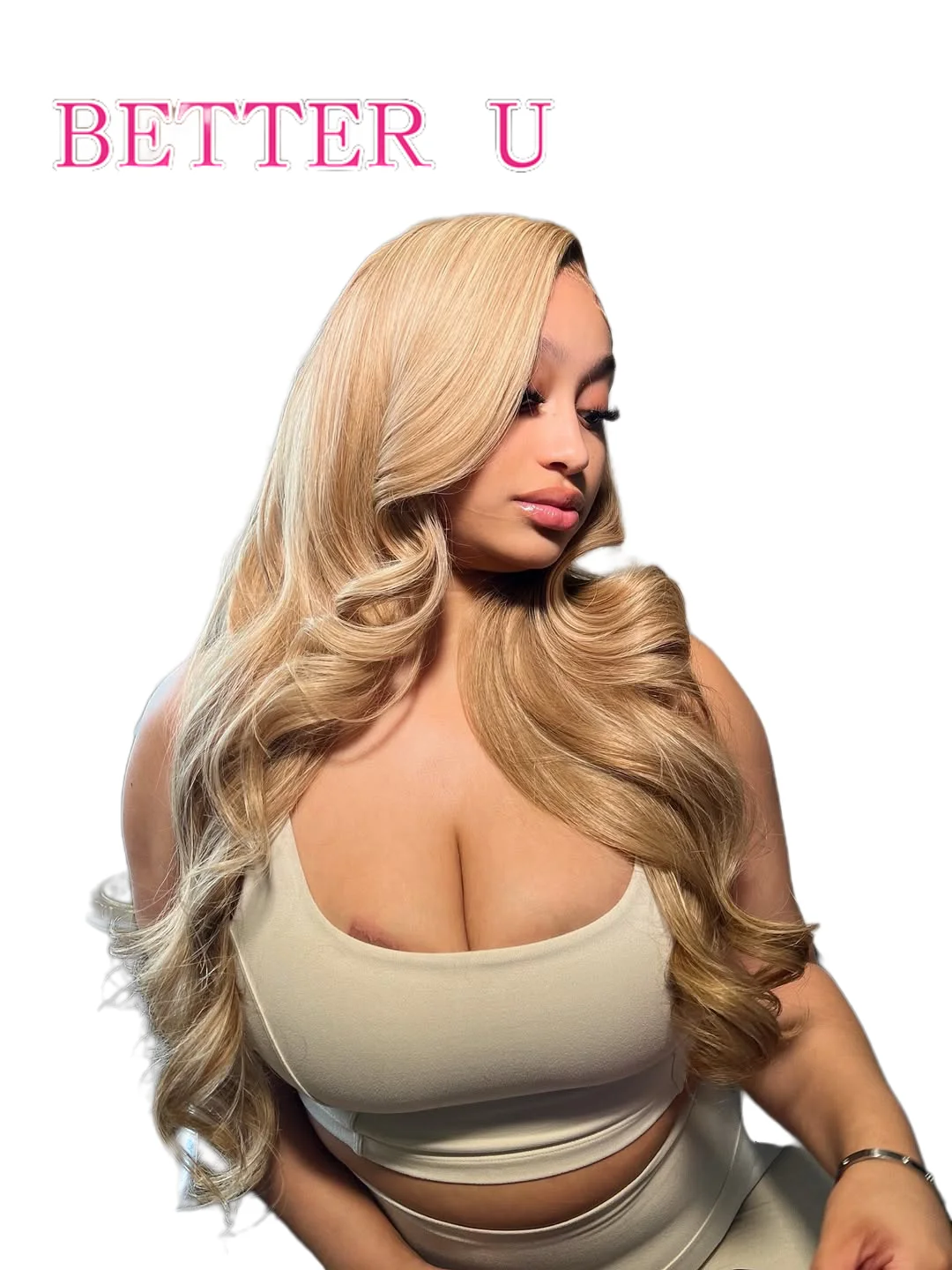 Pelucas de cabello humano Rubio ceniza ondulado 13x4 13x6 con encaje frontal con raíces marrones peluca de cabello humano 613 de color prearrancado para mujeres