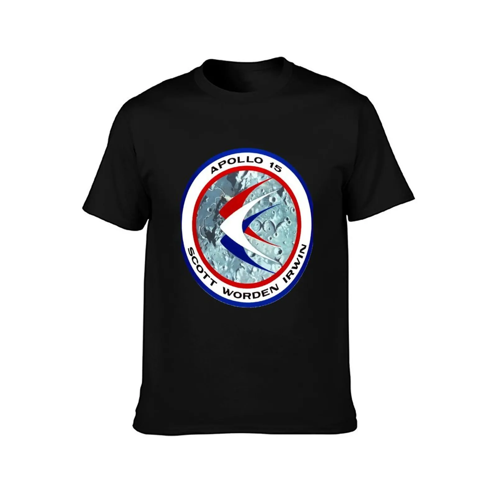 Apollo 15 Mission Logo T-Shirt Plus Size Quick Dry Sports Tee T-Shirt