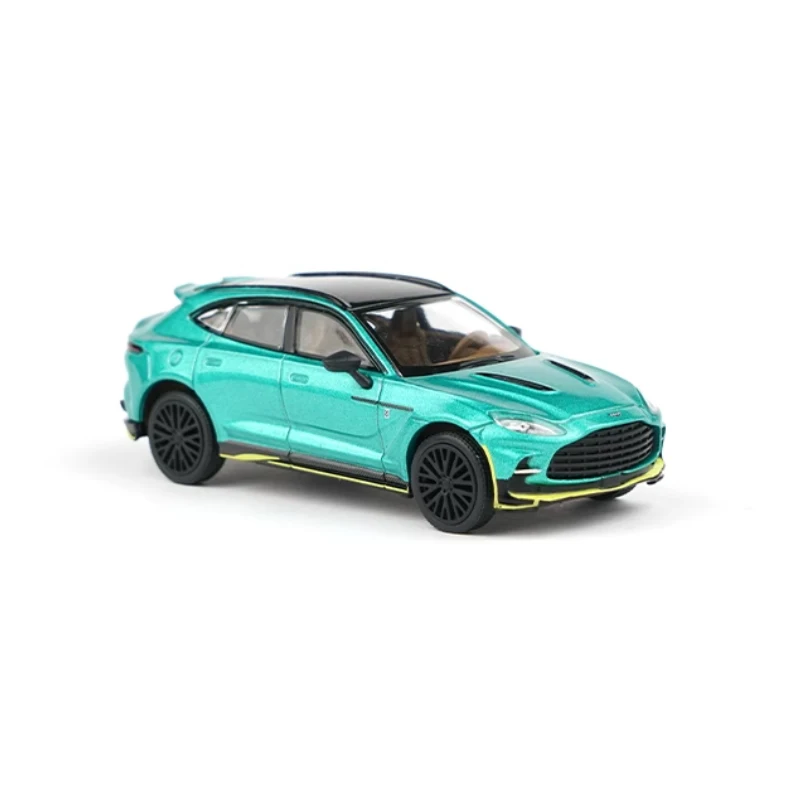 Diecast Original 1:64 Ratio DBX-racing Green Simulation Alloy Toy Car Model Ornaments Gift Souvenirs Classic Collection