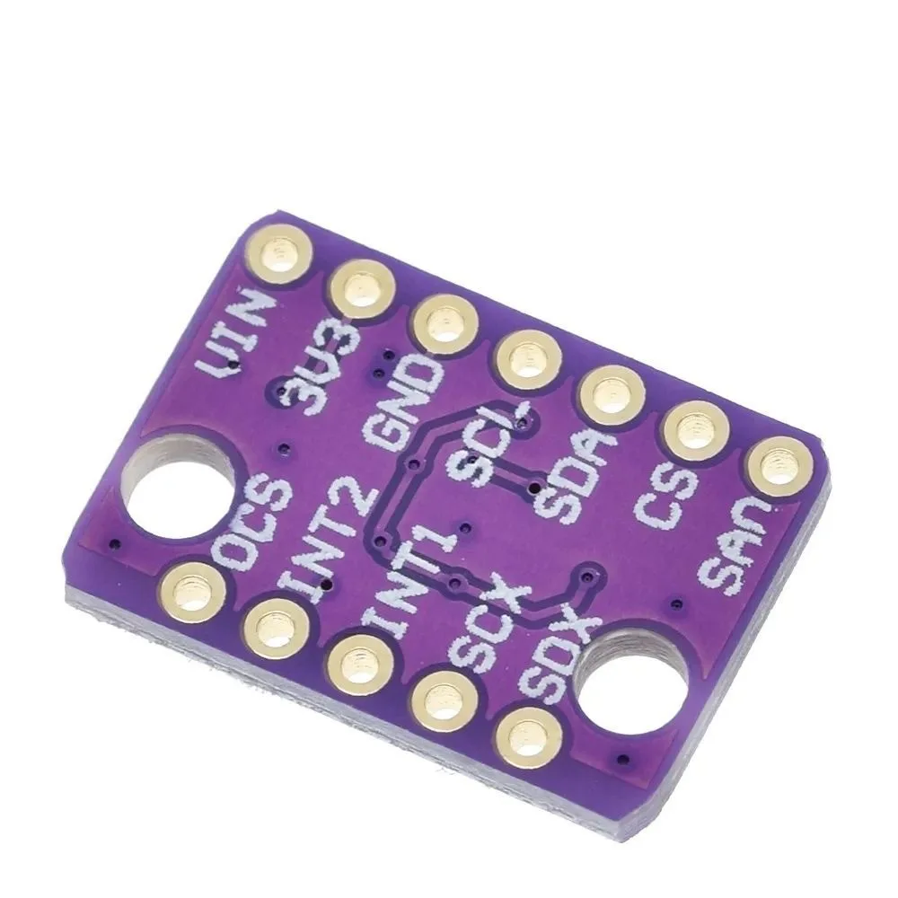2pcs GY BMI160 6DOF Gyroscope Accelerometer Sensor Module IIC SPI for Drone Aircraft Flight Controller