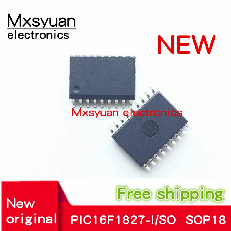 10PCS~50PCS/LOT PIC16F1827-I/SO PIC16F1827-I/S0 PIC16F1827 -I/SO SOP-18 New original