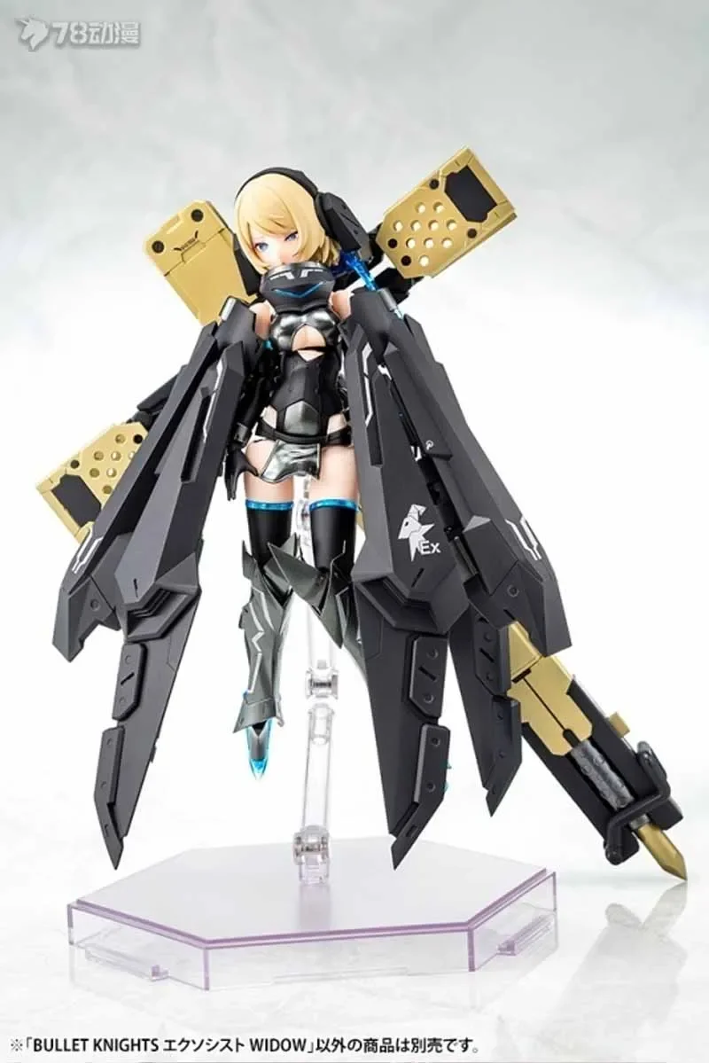 Kotobukiya Original Model Kit KP561 MEGAMI DEVICE Anime Action BULLET KNIGHTS EXORCIST EXOREIST WIDOW Figure Assembly Model Toys