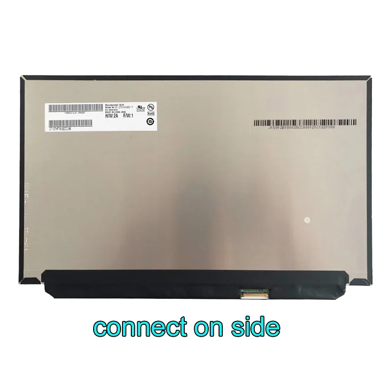 Imagem -03 - Tela de Exibição Lcd para Thinkpad B125han02.2 N125hce Gn1 c1 c2 c4 M125nwf4 r3 00hn883 00ny418 X260 X270 X280 A275 125 Polegada