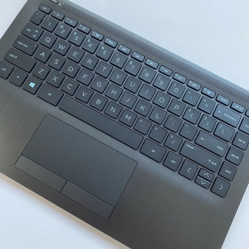 A ++ ل HP بافيليون 14-CF 14-DF 14-DK Palmrest لوحة المفاتيح الخلفية لوحة اللمس L24817-001