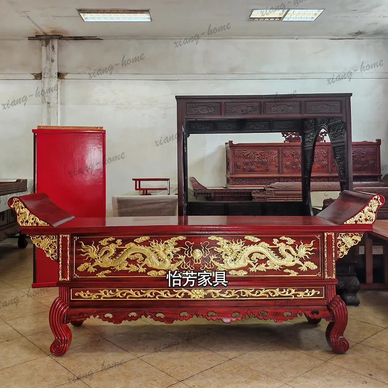 PG camphor wood solid wood offering table offering table Buddhist hall upturned incense case ancestral hall table Shentai