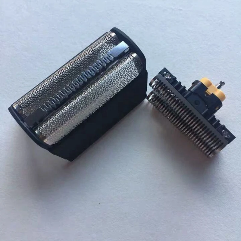 30B Lamina e taglierina Testina di ricambio per Braun Serie 3 199S1 4747 4737 5745 Rasoi Testine per rasoio elettrico Copertura a rete-Little Sho