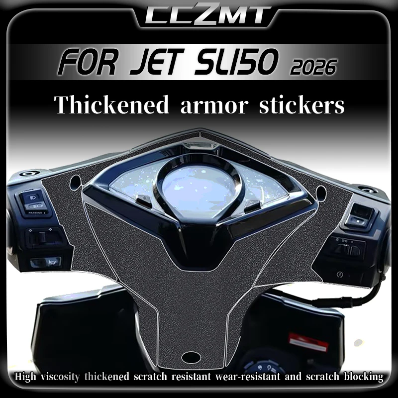 For SYM JET SL150 jet sl150 2026 thickened armor stickers modified motorcycle scratch resistant film protective accessories