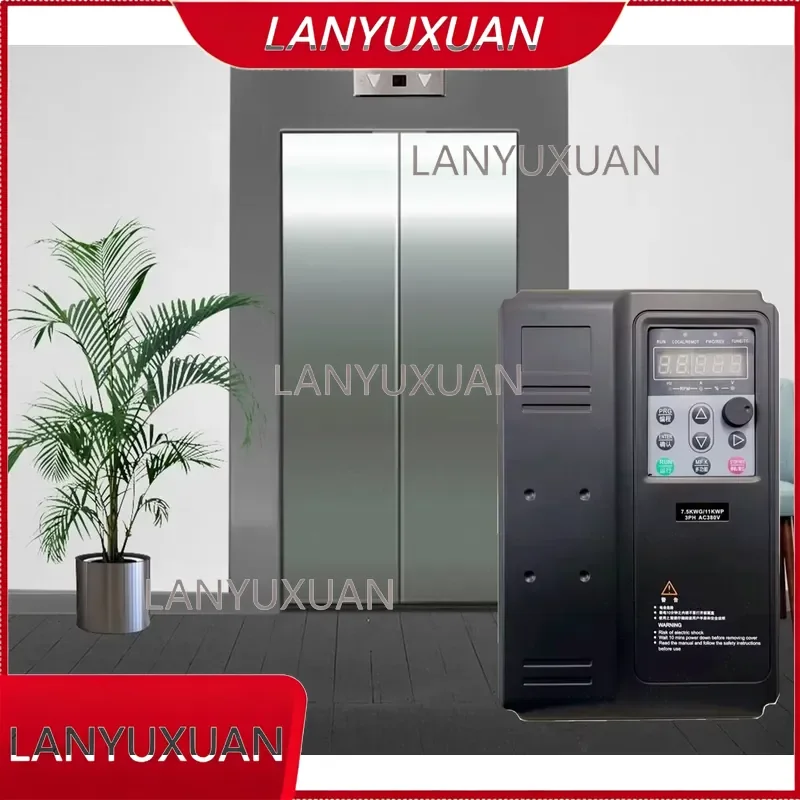 3.7KW 4KW 5HP Variable Frequency Drive Elevator 50hz to 60hz Frequency Converter Vfd Inverter for Crane Vsd Variable Speed
