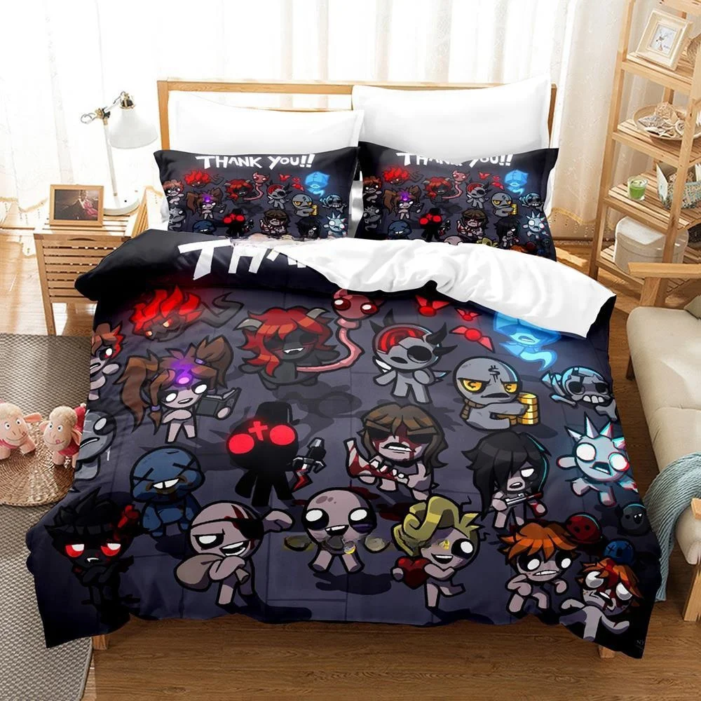 ملزمة إسحاق: ولادة جديدة طقم سرير واحد التوأم كامل الملكة الملك الحجم طقم سرير غرفة نوم الكبار حاف طقم أغطية المنسوجات المنزلية #6