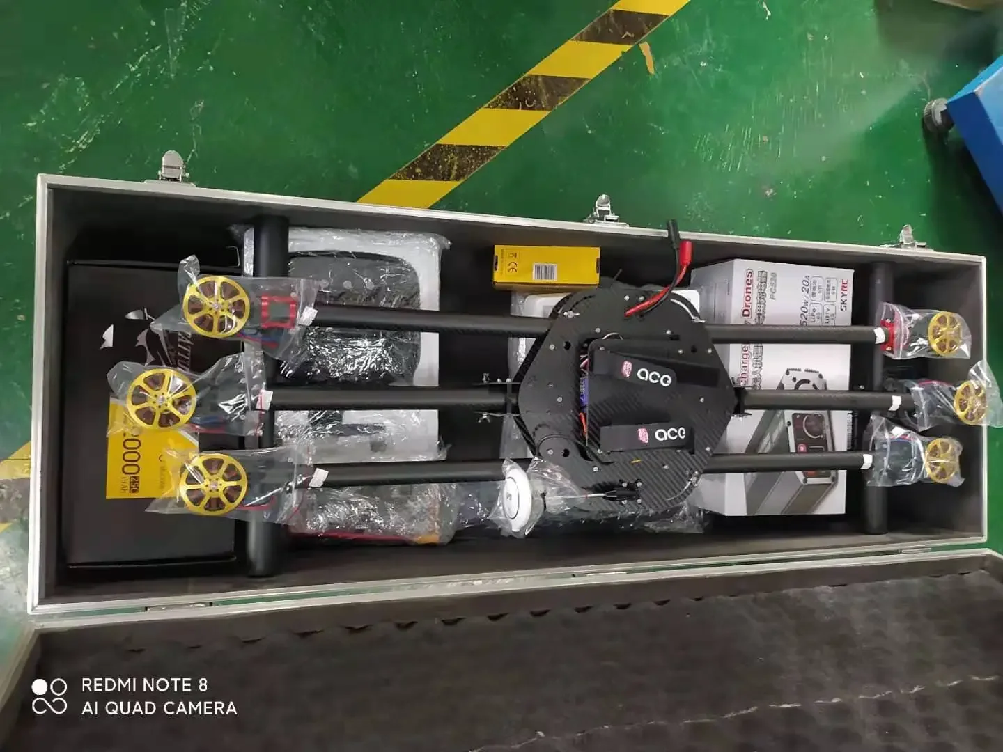 2.4G P3 pixhawk2.4.8 Cube + laranja V6X entrega de carga pequena