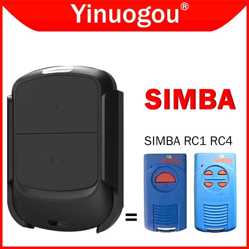 

Clone SIMBA RC1 RC4 Garage Door Remote Control Duplicator 433.92MHz Gate Remote Control