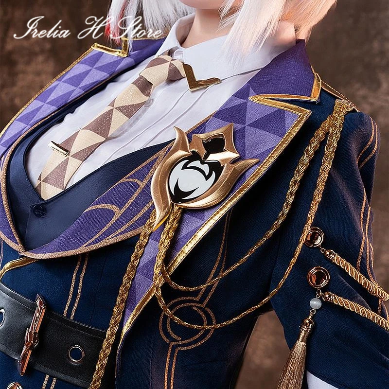 Irelia H Store Honkai: Star Rail Topaz Cosplay Costume Game Topaz & Numby Uniform Suit Female Halloween Costumes image 4