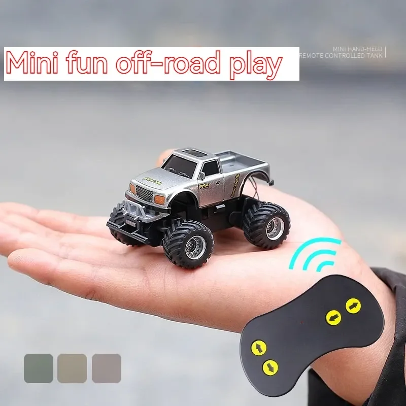 Simulated Mini 2.4g Children'S Remote Control Toy Car Pickup Off-Road Mountain Bike Charging High-Speed Car Boy Holiday Gift