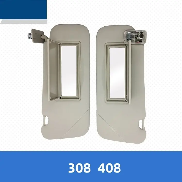 Sunshade Makeup Mirror Sun Visor for Peugeot 308 408