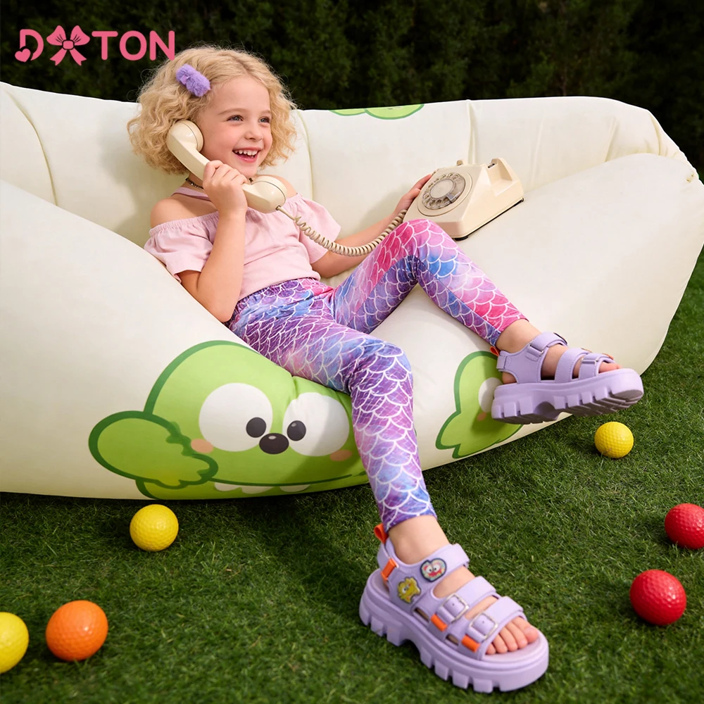 DXTON Children Leggings Mermaid Girls Pants New Skinny Leggings for Girls Toddler Trousers Four Season Girls Pencil Pants 3-12YS