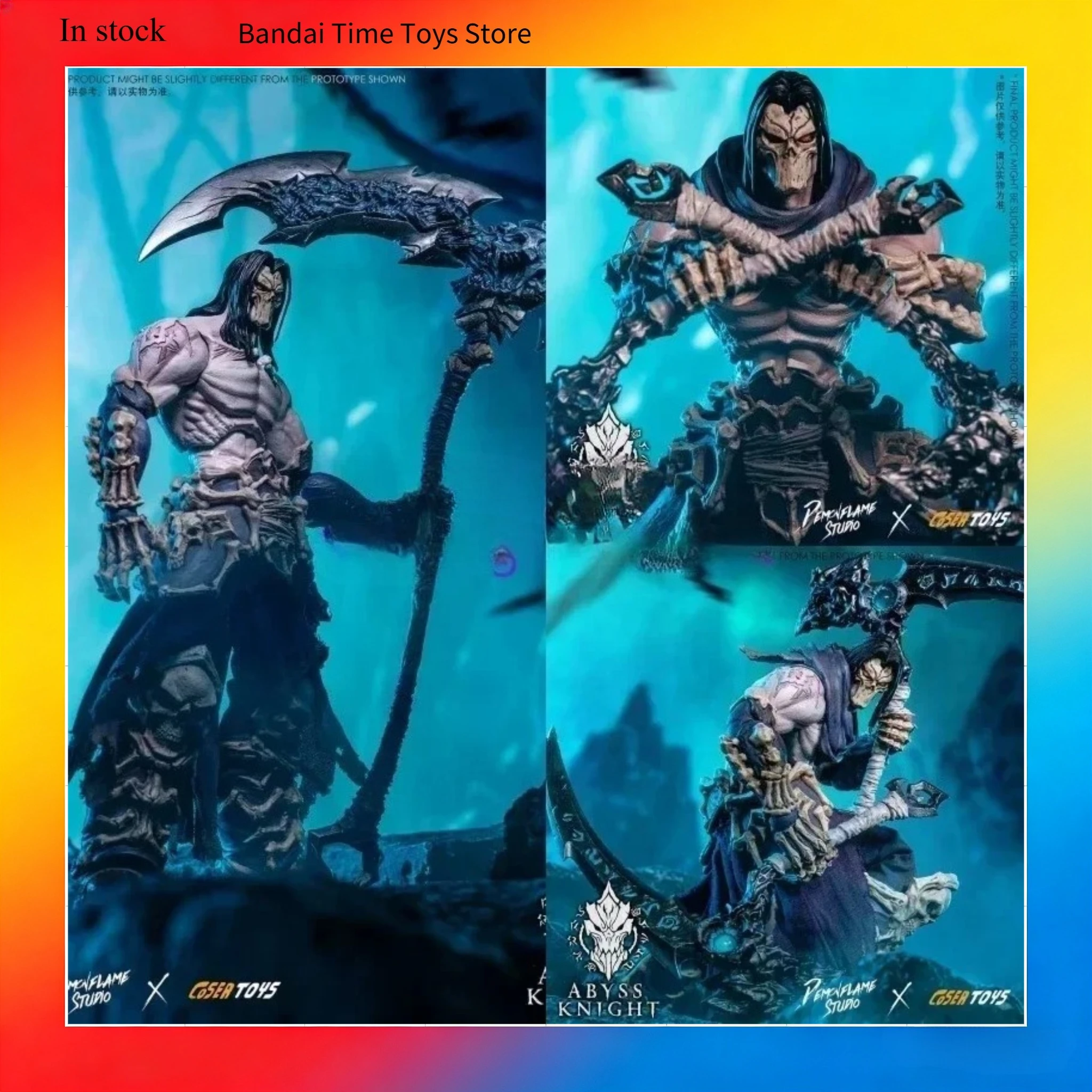 

In Stock Magic Fire Studio COSERTOYS 1/12 Dark Bloodline Abyssal Knight Action Figure Model Children Toys