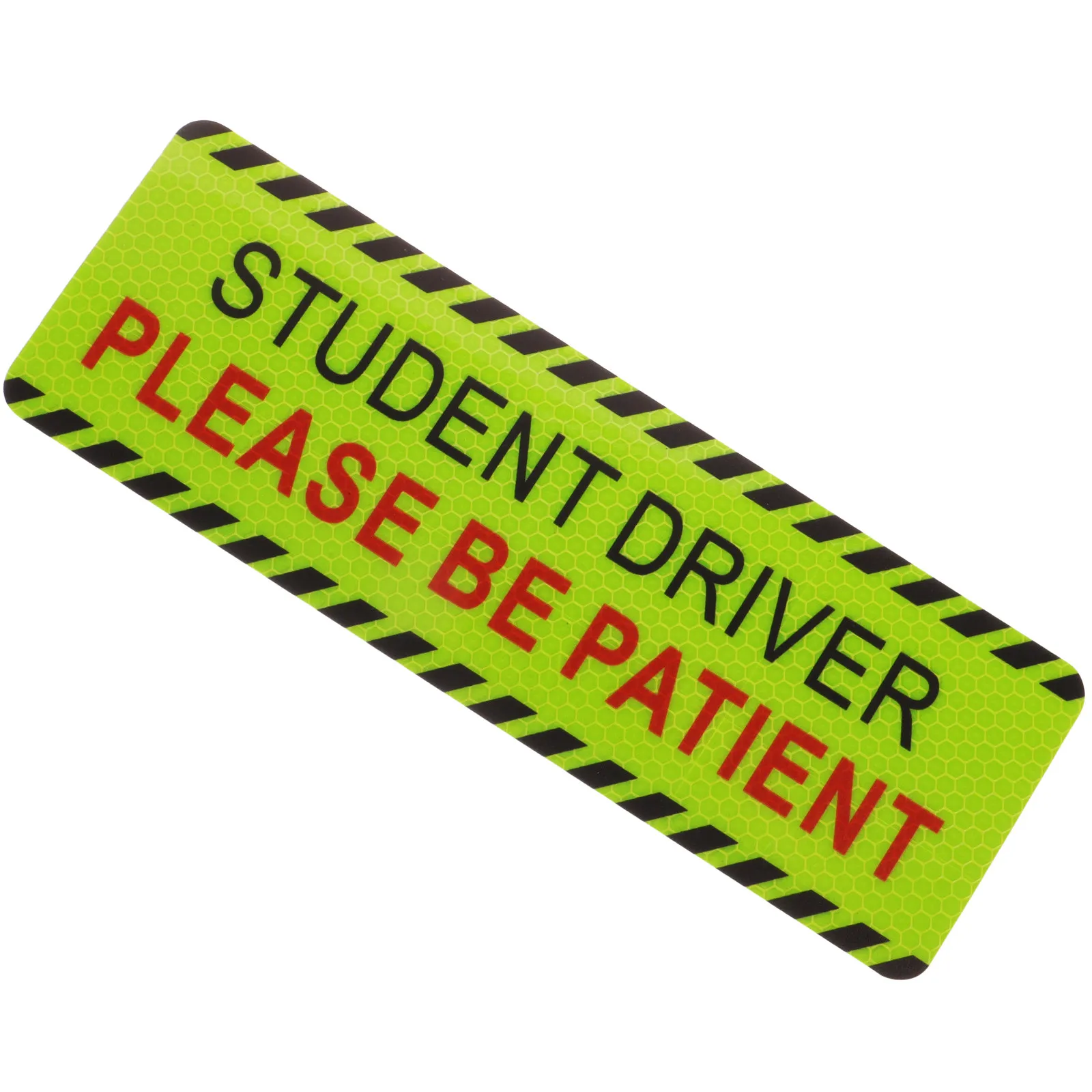 

New Driver Magnet Sticker Stickers for Car Decal Magnetic Student Sign Novice Non-magnetic