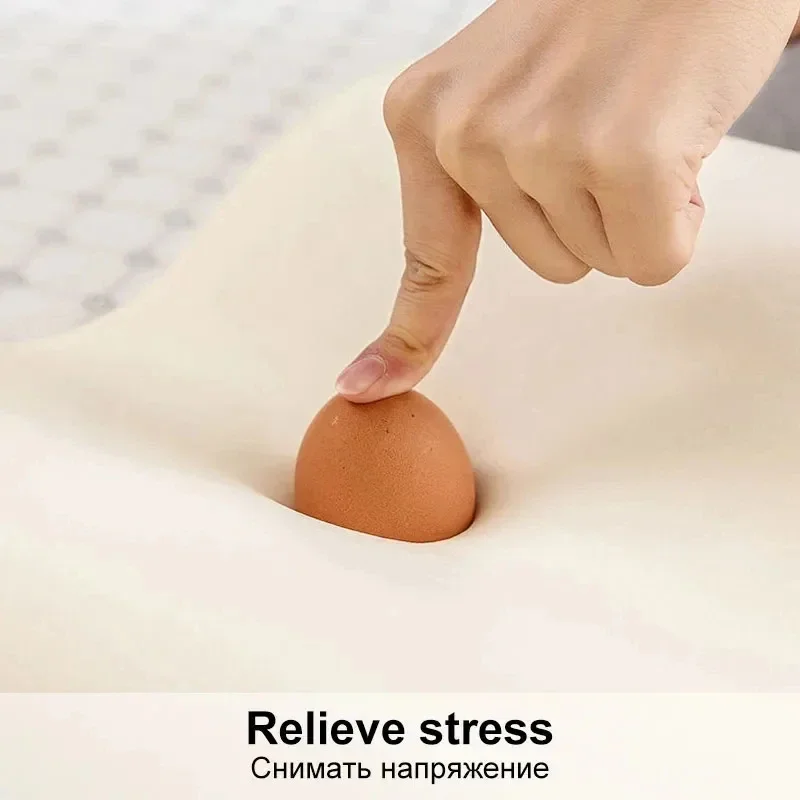 Foam Pillow Sleeping Adjustable Side Sleeper Pillow Neck Shoulder Pain Relief Orthopedic Contour Pillow JAF028