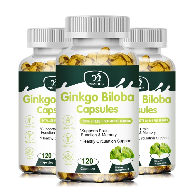 

Ginkgo Biloba Extract, Improves Brain, Memory, Improves Circulation, Improves Cognitive Function, Increases Energy