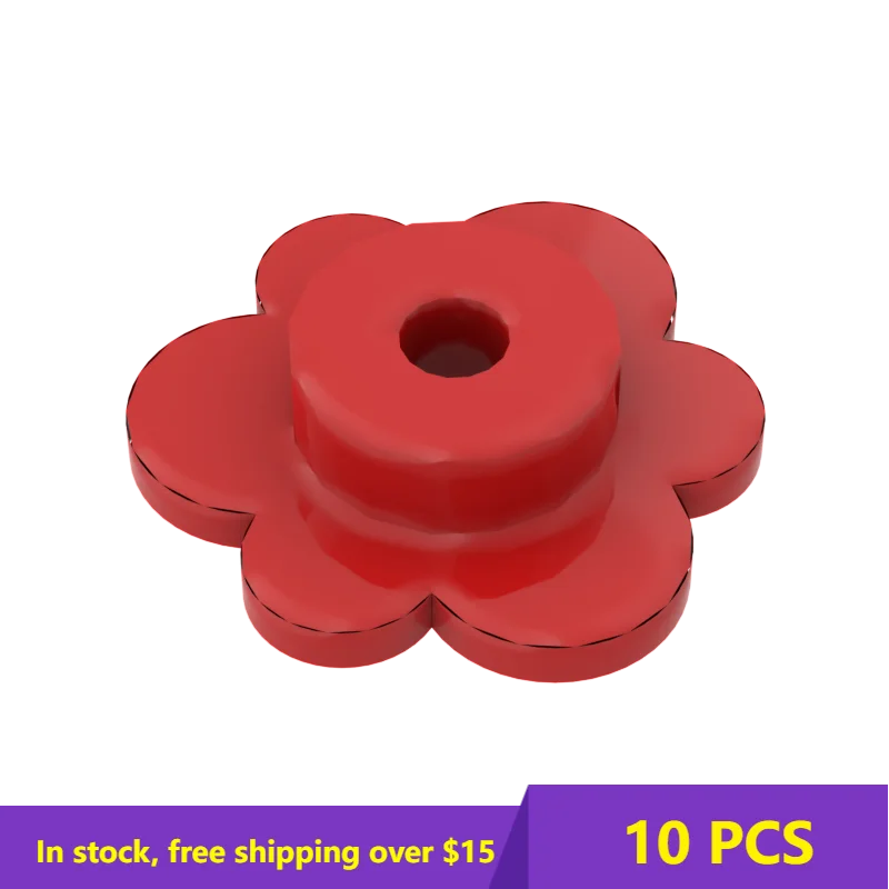 

10PCS Bricks Compatible For 56750 flower petal Building Blocks Parts DIY Classic Brand Educational Parts Toys for children