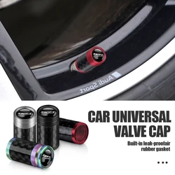 4PCS Carbon Fiber Metal Car Swift Sport Badge Wheel Tires Valve Caps for Suzuki Jimny Vitara Grand Vitara Sx4 Emblem Accessories