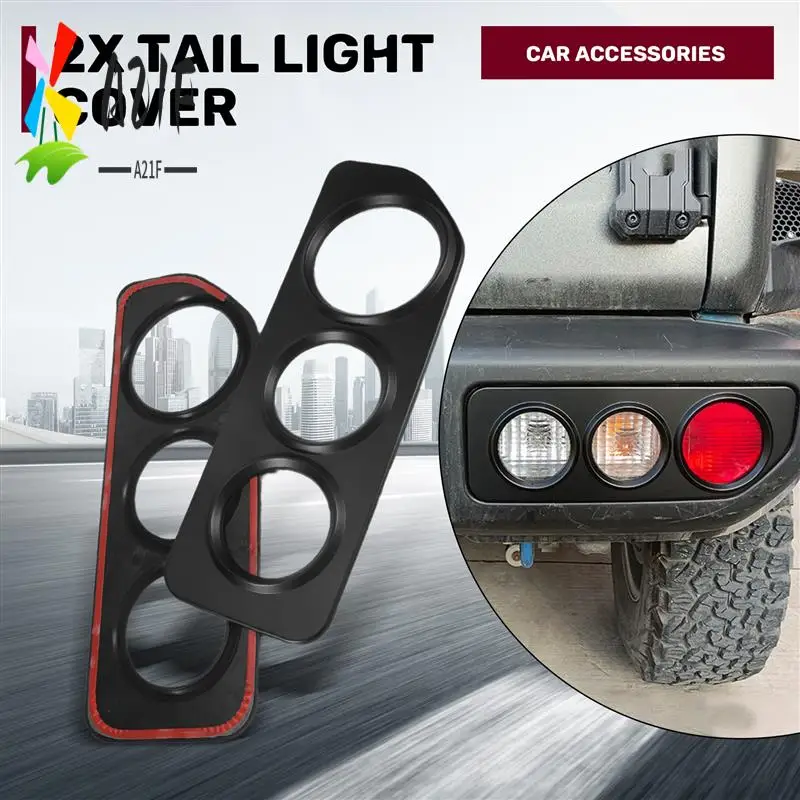 

A21F-Car Rear Tail Light Lamp Decoration Cover Tail Light Cover For Suzuki Jimny JB64 JB74 2019 2020 2021 2022 2023 Accessories