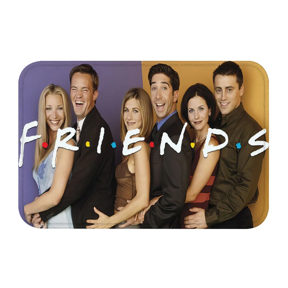 Friends Tv Show Floor Mat Bathroom Carpet for Kitchen Doormat Entrance Door Room Rugs Cute Rug Carpets Custom Bedroom Mats Home