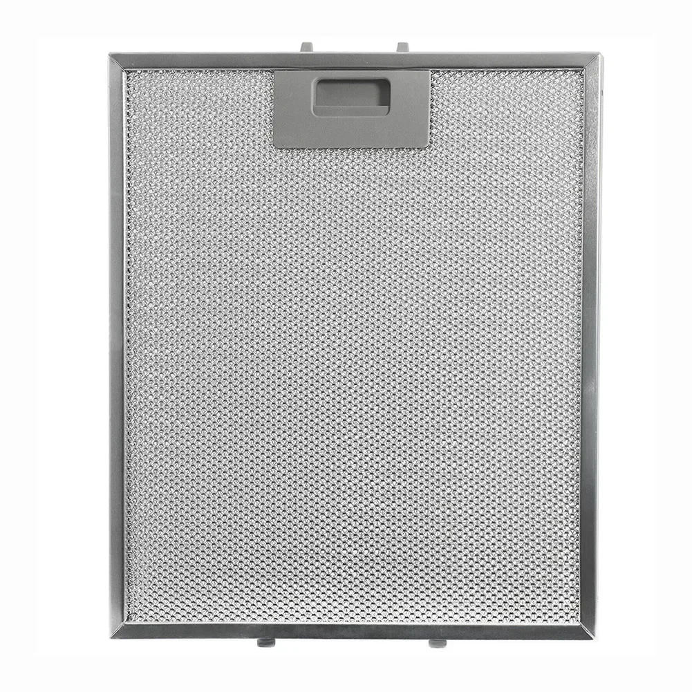 Stainless Steel Mesh Filter  Silver Cooker Hood Filters 305 x 267 x 9mm  Improved Air Quality  Reduce Cooking Odors