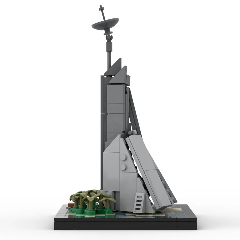 

MOC-150508 Scarif Citadel Tower — масштаб архитектуры из фильма 294, детали