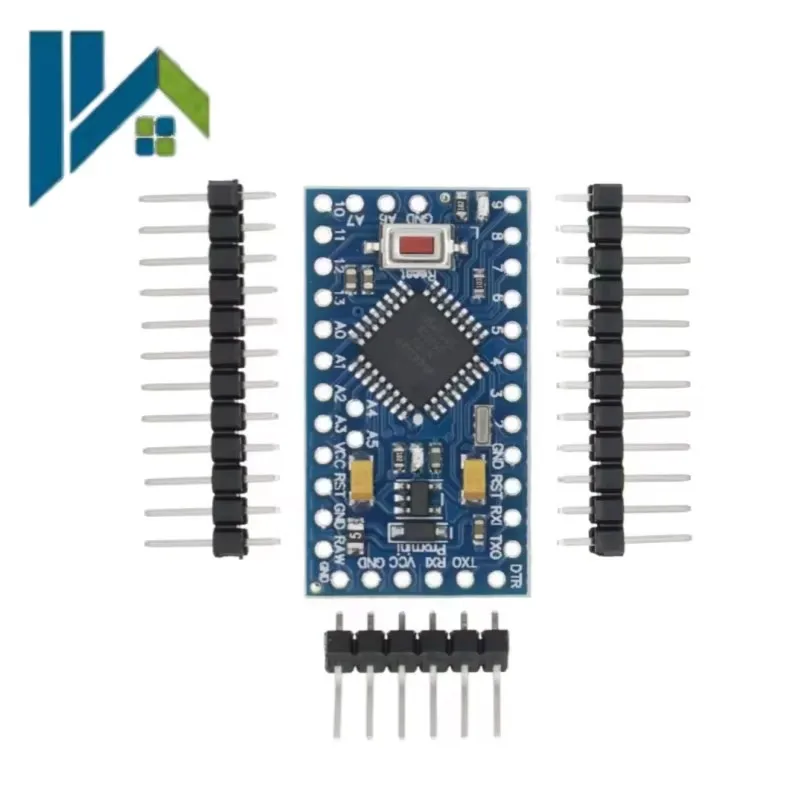 Pro Mini 328 Atmega328P 3.3V 5V 16MHZ ATMEGA328 328P Mini ATMEGA328 5V/16MHz For Arduino Compatible For Nano Module