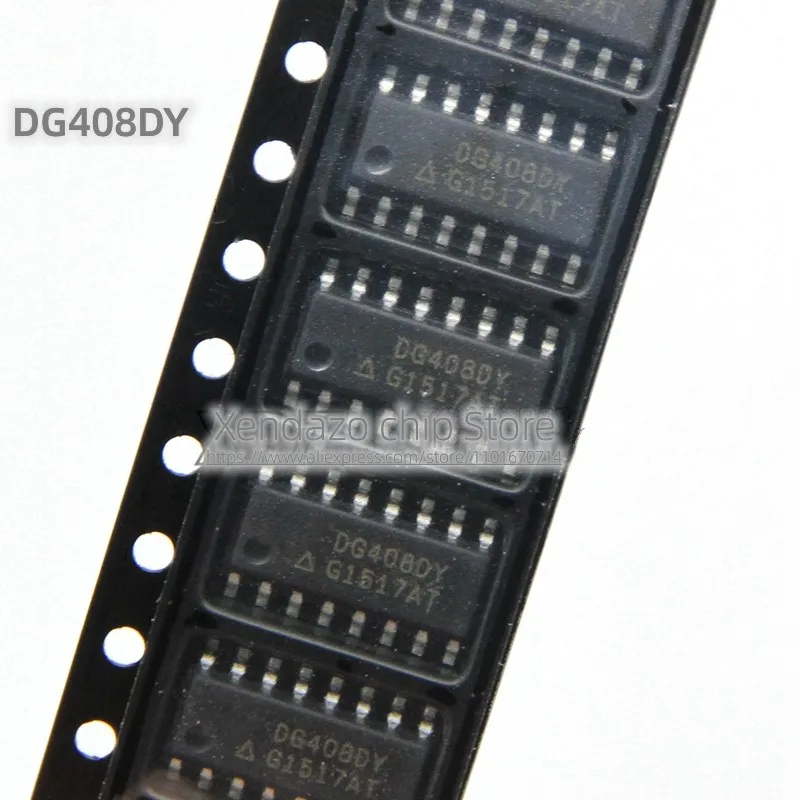 5pcs/lot DG408DY DG408DY-T1-E3 SOP-16 package Original genuine Multiplexer chip