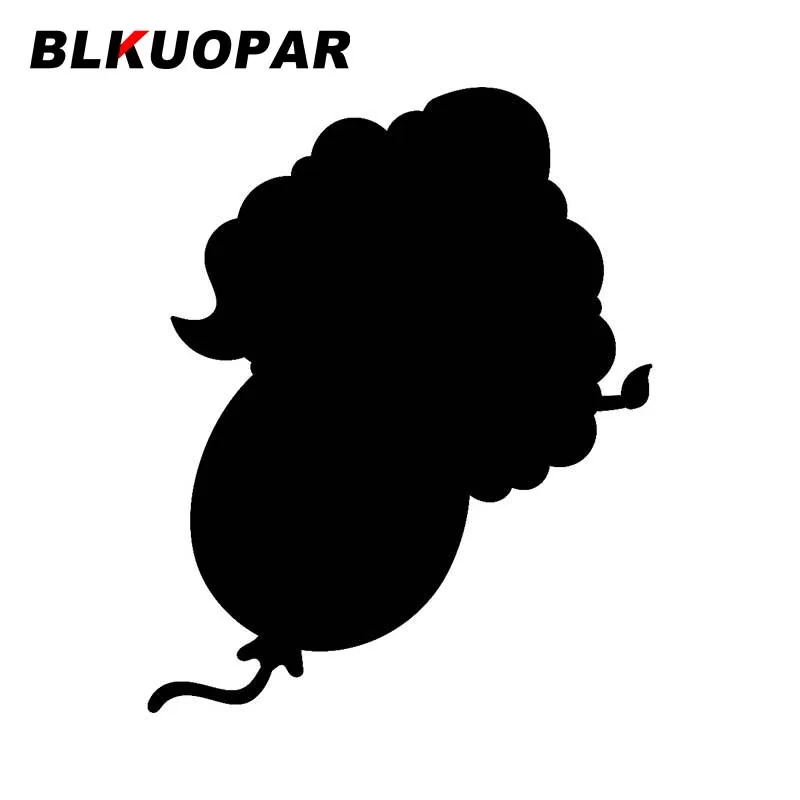 

BLKUOPAR For A Fluffy Sheep With A Happy Face Hugging Car Stickers Fashionable Occlusion Scratch Decals Creative Car Goods