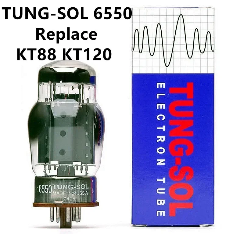 TUNG-SOL 6550 Vacuum Tube Replace KT120 KT88 Tubes for HIFI Audio Tube Amplifier Factory Test And Match Genuine