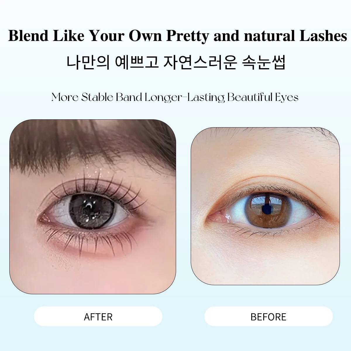 36 pestañas postizas de hadas en racimo, sin necesidad de pegamento, 10-13mm, grupos de pestañas unidas por calor, pestañas individuales naturales suaves y esponjosas