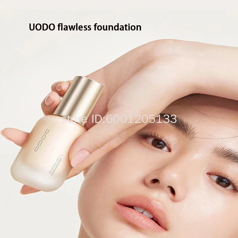 UODO Gezicht Foundation Make-up voor volledige dekking Langdurige oliecontrole Waterdichte concealer Hydraterende melkachtige luxe merken make-up