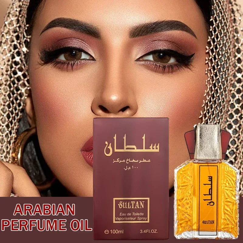 100ml Arabic Style Strong Perfume High Quality Original Perfumes Mens Charm Fragrance Lasting Pheromones Attract Womens