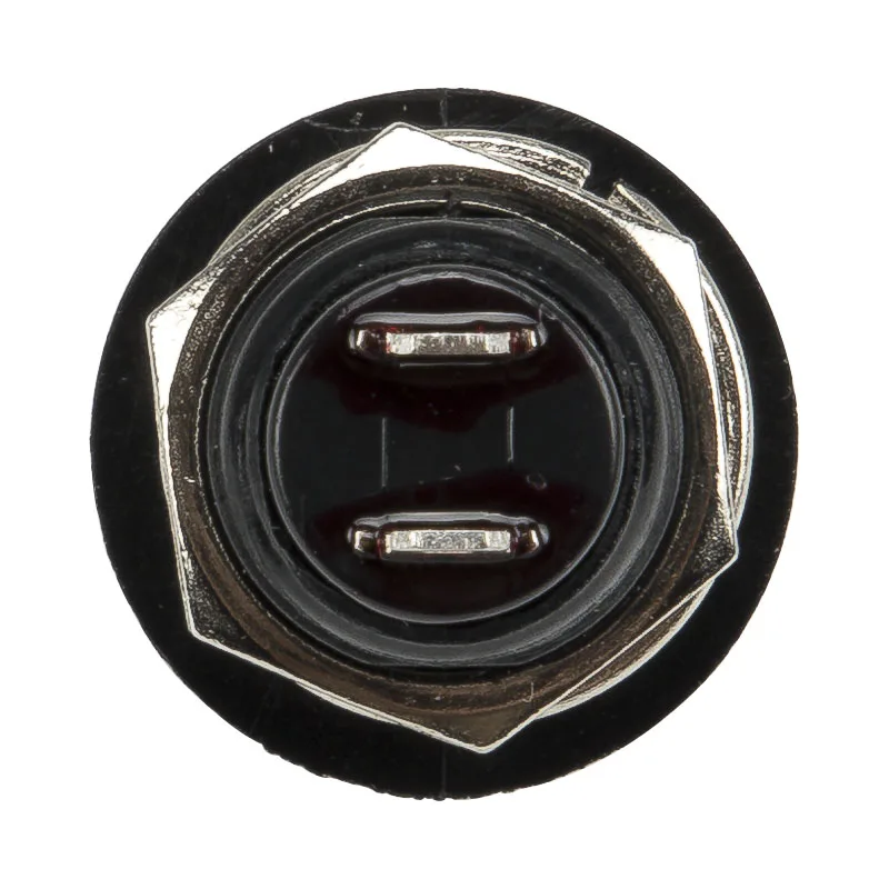 10pcs / lot PBS-33B 12mm reset (ON) - OFF round push button switch SPST pushbutton