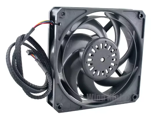 For chassis CPU water cooling D1225C12B7ZP-62 12cm 120mm fan 120x120x25mm DC12V 0.22A 4pin Sickle blade cooling fan