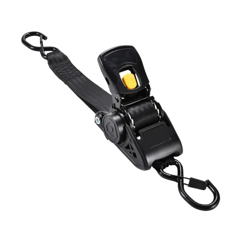 2 inch 3306 lbs boutbevestigde boottrailer met automatisch intrekbare ratchets voor boottrailer, ATV, motorfiets, Ford truck