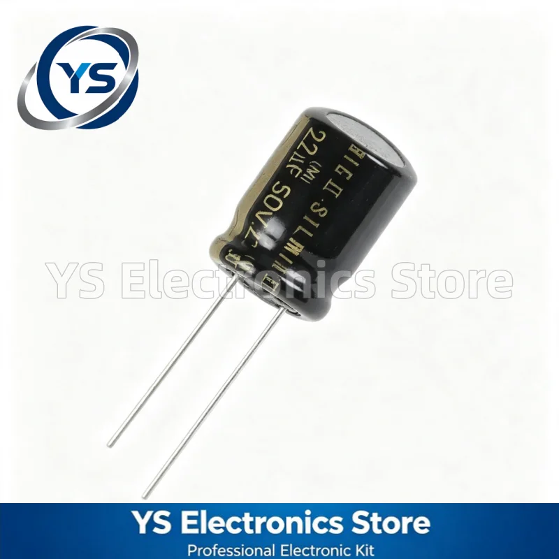 10~200pcs 50V22UF ELNA RFS SILMIC II Series 10X12.5mm HiFi Audio Capacitor RFS-50V220MH3# 22UF50V 50V 22UF Original and NEW