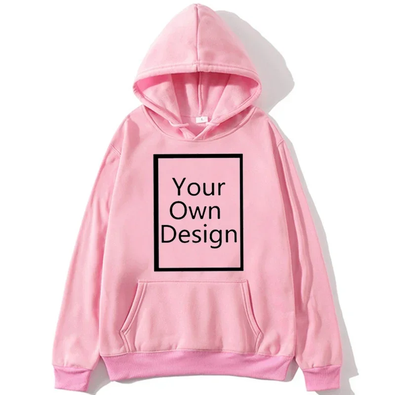 New Style Student Custom Printed Text DIY Hoodie Warming and Thickening Hoodie Customized Logo Personalized Hoodie