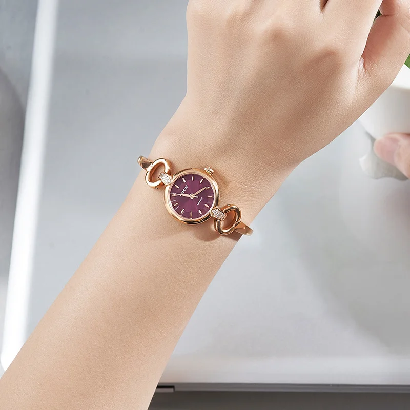 MIGE оригинальные кварцевые женские часы Miyota, водонепроницаемые женские наручные часы, модные часы с бриллиантовым кристаллом и ремешком для женщин