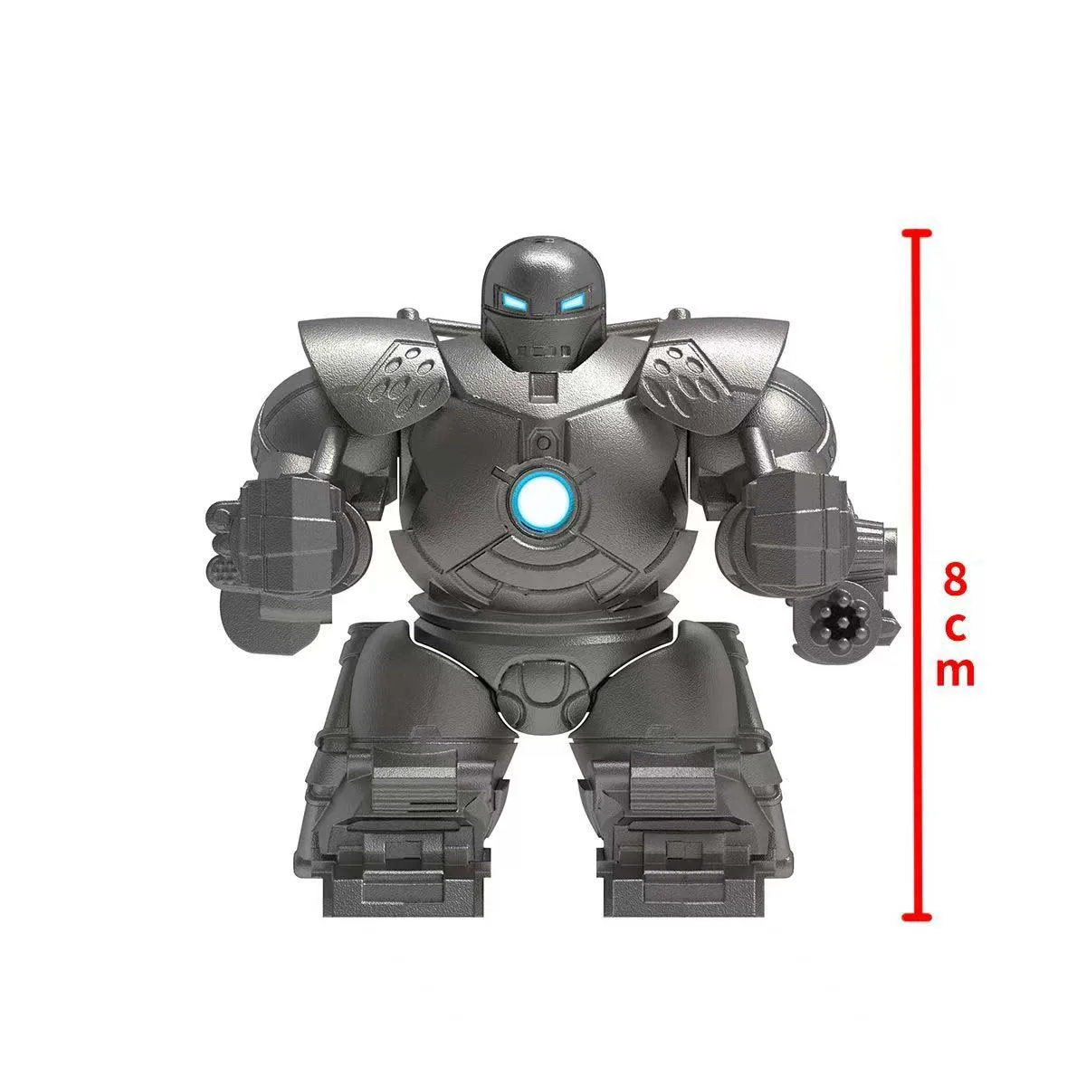 Große Bausteine Superheld Iron Monger Bewegliche Montage-Actionfiguren Puzzle Sammlermodell Puppe Ziegelstein Ornament Spielzeug Geschenke