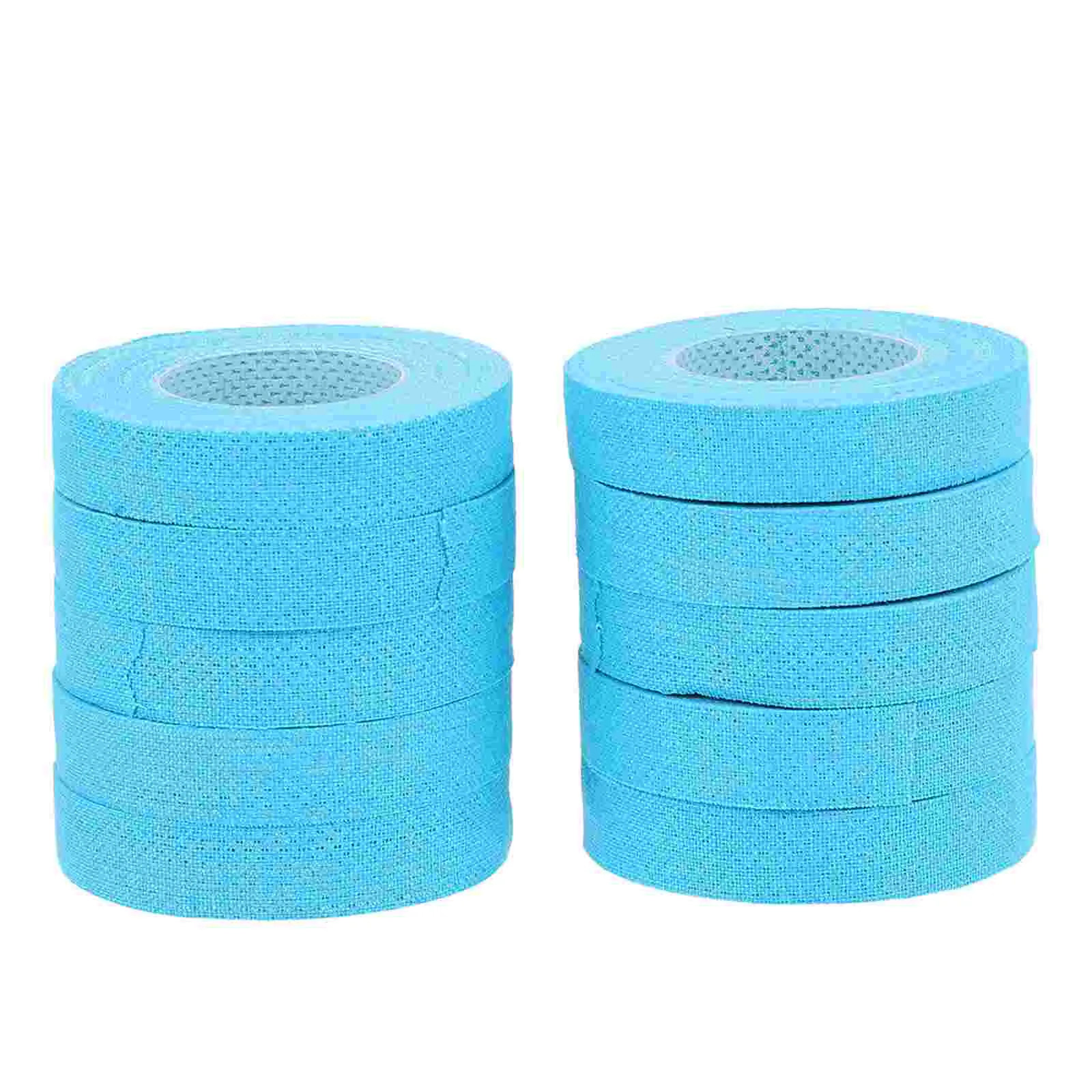 10 Rolls Chinese 5m Nail Tape Gel Guitar Finger Adhesive Lute Blue Cotton Child Sports